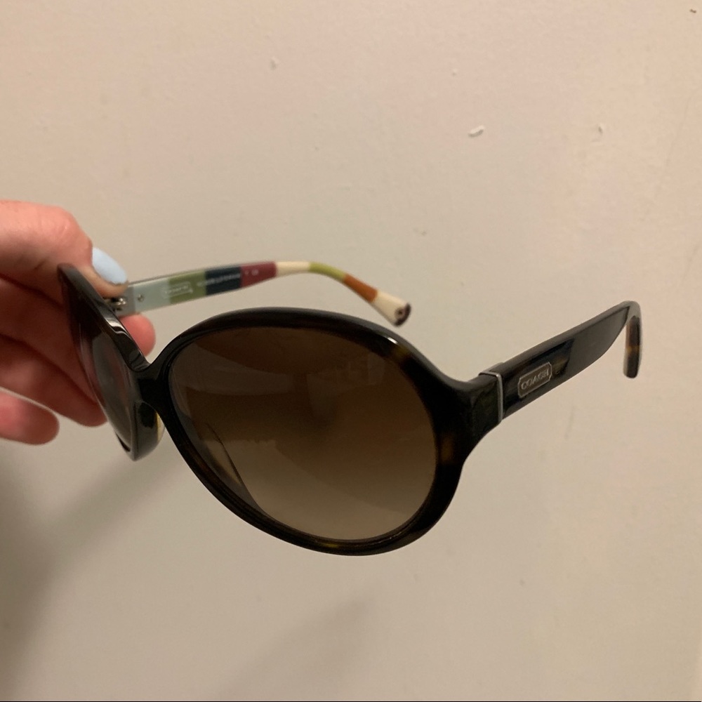 Coach Dark Tortoise Alicia Sunglasses (HC 8008)